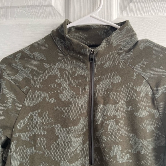 Lululemon Surge Warm 1/2 Zip Jacquard pullover - Picture 5 of 7
